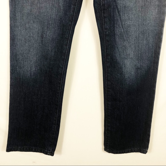 Children's Place Straight Denim Jean | Dark Wash | Size 12 - Picture 3 of 7